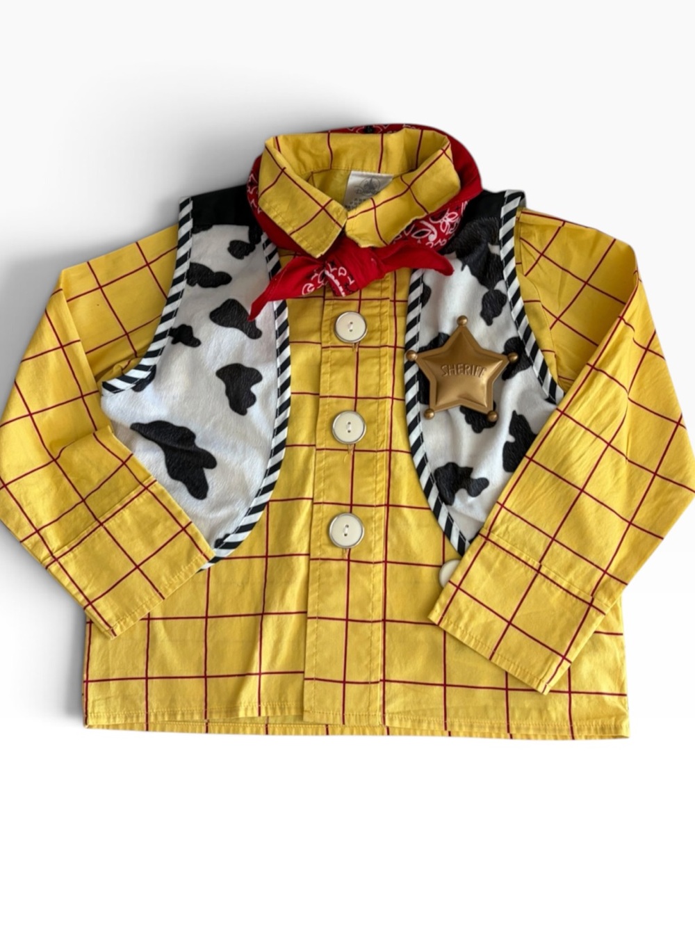 Woody Toy Story Cowboy Sheriff Shirt Costume